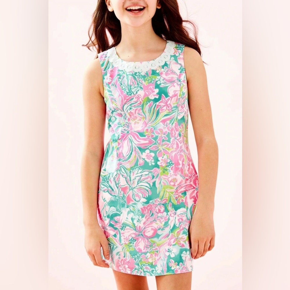 Lilly Pulitzer Girls Mini Mila Shift Dress